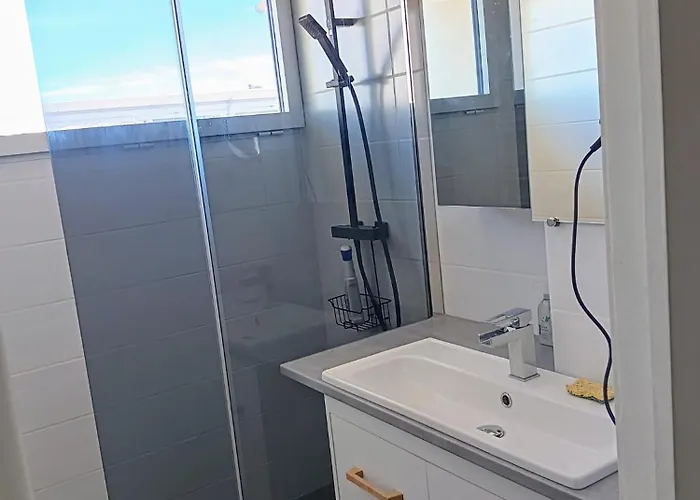 3 Pieces Vue - Clim - 5 Min De La A Pied Διαμέρισμα Αντίμπ