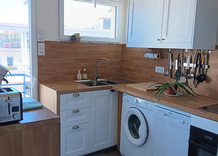 Διαμέρισμα 3 Pieces Vue - Clim - 5 Min De La A Pied *